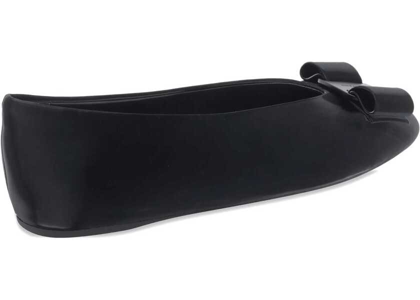 Balerini Ferragamo Vara bow Ballerinas NERO Femei (BM 18922936) 3