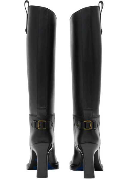 Bocanci casual Burberry Cavalier High Boot BLACK Femei (BM 18922999) 2