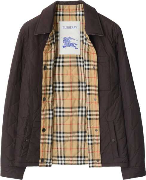 Jachete Burberry Reversible quilted Jacket CLOVE BROWN Barbati (BM 18923023) 2