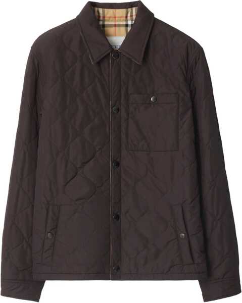 Jachete Burberry Reversible quilted Jacket CLOVE BROWN Barbati (BM 18923023) 1