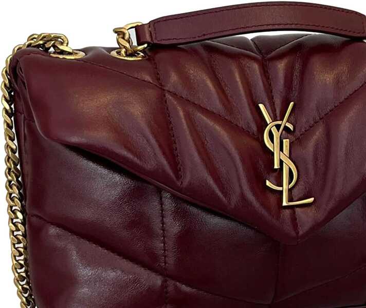 Genti de umar Saint Laurent LouLou Puffer Toy Shoulder Bag FLAME Femei (BM 18923065) 2