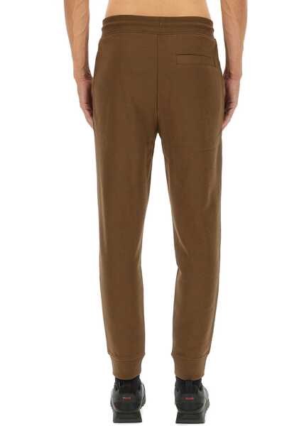 Pantaloni casual Hugo Boss Jogger Pants With Logo Label MILITARY GREEN Barbati (BM 18923122) 3