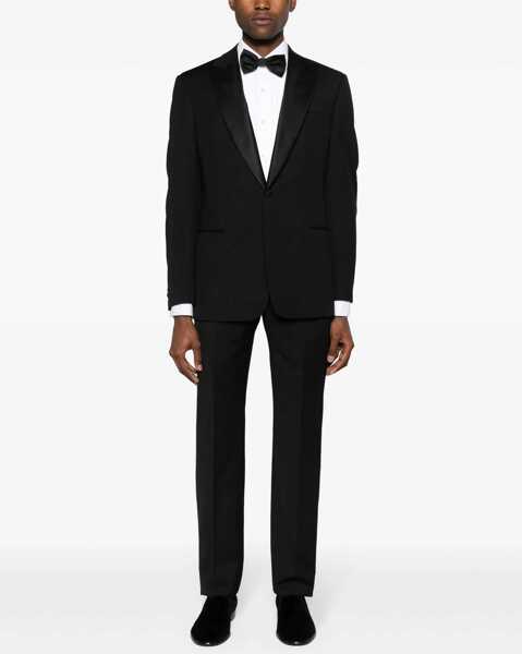 Costume Giorgio Armani Single Breasted Soft Line Dress BLACK Barbati (BM 18923125) 2