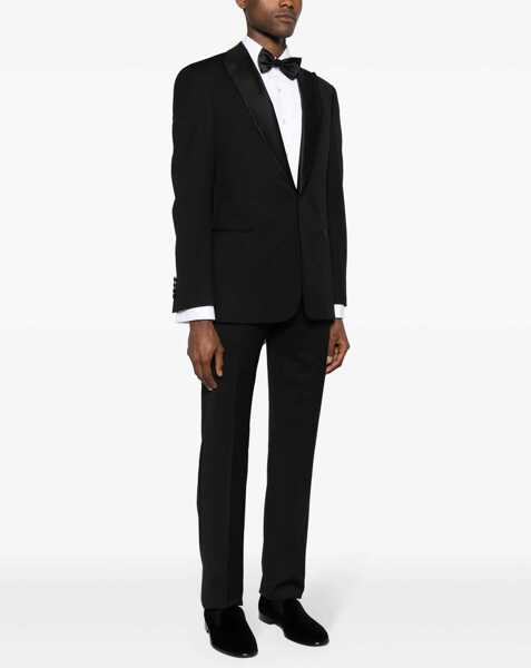 Costume Giorgio Armani Single Breasted Soft Line Dress BLACK Barbati (BM 18923125) 3