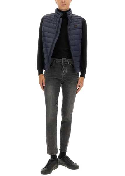 Blugi drepti Hugo Boss Slim Fit Jeans Pants BLACK Barbati (BM 18923128) 2