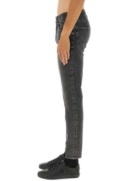 Blugi drepti Hugo Boss Slim Fit Jeans Pants BLACK Barbati (BM 18923128) 4