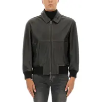 Sacouri office Leather Jacket Barbati