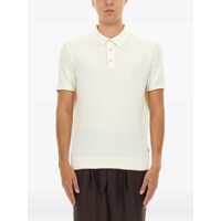 Tricouri Polo Silk And Cotton Braided Polo Shirt Barbati