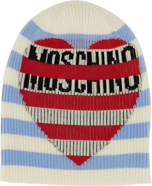 Palarii MOSCHINO JEANS Wool Cap With Logo MULTICOLOUR Femei (BM 18923200) 1