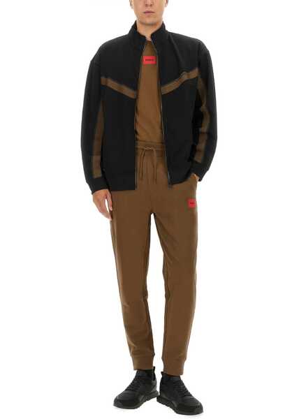 Bluze de trening Hugo Boss Sweatshirt With Logo And Zipper BLACK Barbati (BM 18923203) 2