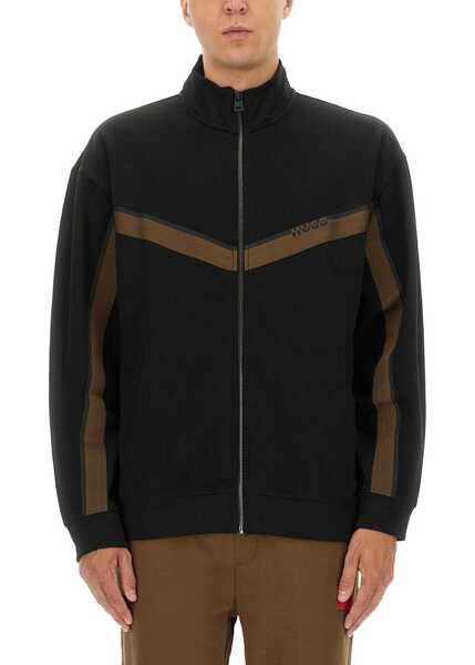 Bluze de trening Hugo Boss Sweatshirt With Logo And Zipper BLACK Barbati (BM 18923203) 1