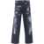 Emporio Armani Denim print Pants BLUE WASH