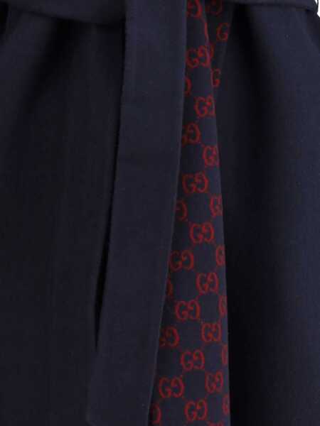 Paltoane Gucci Wool coat BLUE/RED Femei (BM 18923302) 3