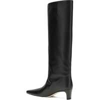 Bocanci casual Dama - Bocanci casual STAUD Wally leather High Boots BLACK Femei (BM 18923335) - B-mall.ro