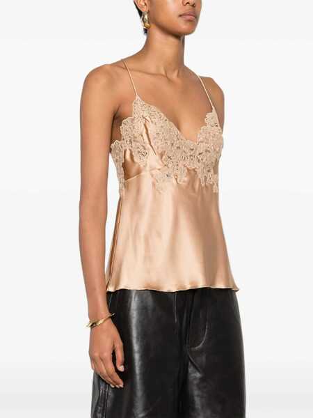 Topuri Ermanno Scervino Silk and lace Top 51213 Femei (BM 18923341) 3