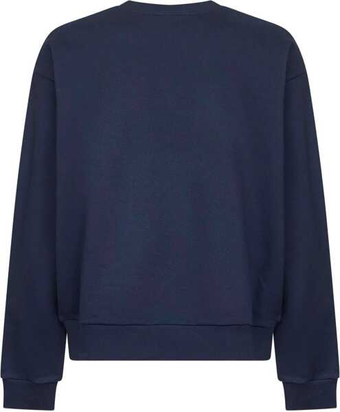 Bluze de trening Marni Logo Sweatshirt BLUE KYANITE Barbati (BM 18923362) 2