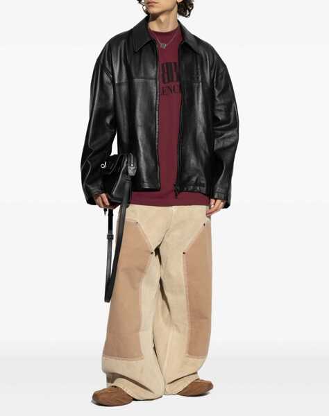 Tricouri Balenciaga Bb T-Shirt In Cotton BORDEAUX Barbati (BM 18923491) 2