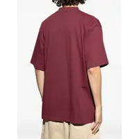 Tricouri Balenciaga pentru Barbati - Tricouri Balenciaga Bb T-Shirt In Cotton BORDEAUX Barbati (BM 18923491) - B-mall.ro