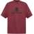 Balenciaga Bb T-Shirt In Cotton BORDEAUX