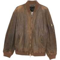 Bomber jacket Bomber Leather Jacket Barbati