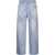 Balenciaga Distressed Relaxed Jeans BLUE