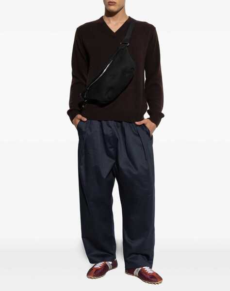 Pulovere Maison Margiela V-Neck Sweater BROWN Barbati (BM 18923521) 2