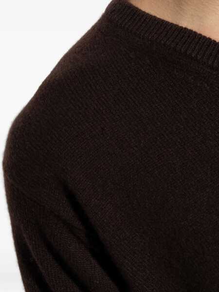 Pulovere Maison Margiela V-Neck Sweater BROWN Barbati (BM 18923521) 5