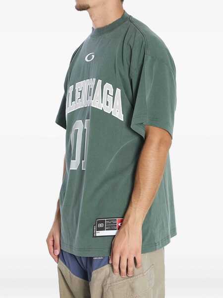Tricouri Balenciaga Basketball T-Shirt GREEN Barbati (BM 18923524) 2