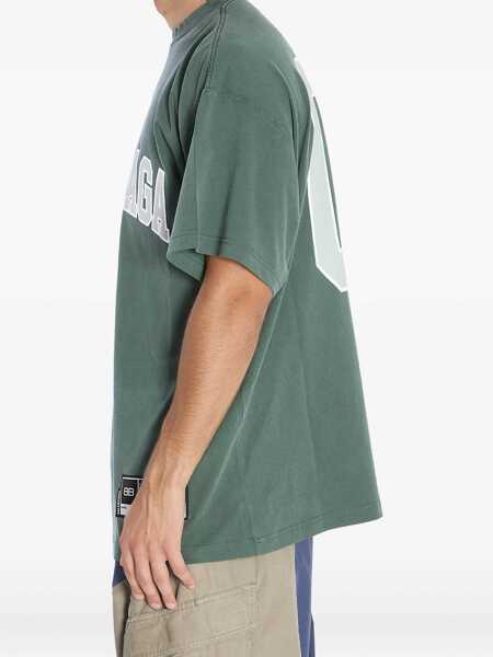 Tricouri Balenciaga Basketball T-Shirt GREEN Barbati (BM 18923524) 3