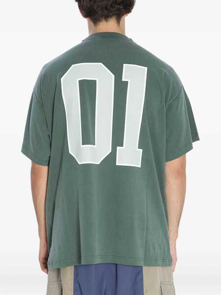 Tricouri Balenciaga Basketball T-Shirt GREEN Barbati (BM 18923524) 4