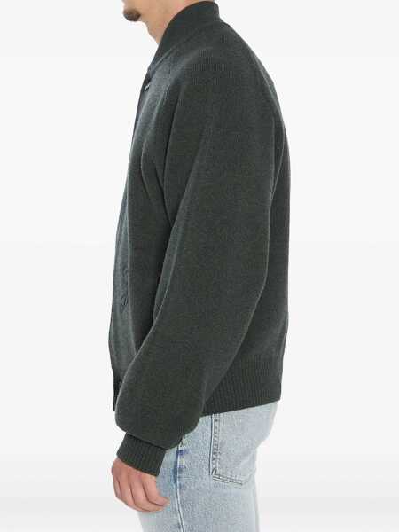 Cardigane JACQUEMUS Pallone Cardigan Sweater GREEN Barbati (BM 18923536) 3