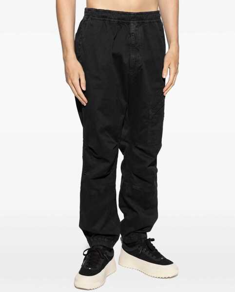 Pantaloni casual Stone Island Cargo Pants BLACK Barbati (BM 18923551) 3