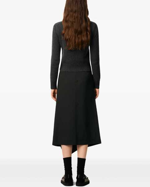 Pulovere AMI Paris Ami De Coeur Sweater ANTHRACITE Femei (BM 18923659) 4