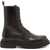 Brunello Cucinelli Leather Ankle Boots TESTA MORO