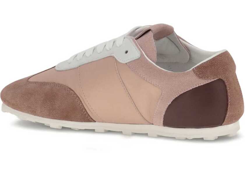 Sneakers Marni Softy Soccer Sneakers ANTIQUE ROSE/NUDE/WHITE/BORDEAUX Femei (BM 18923761) 4