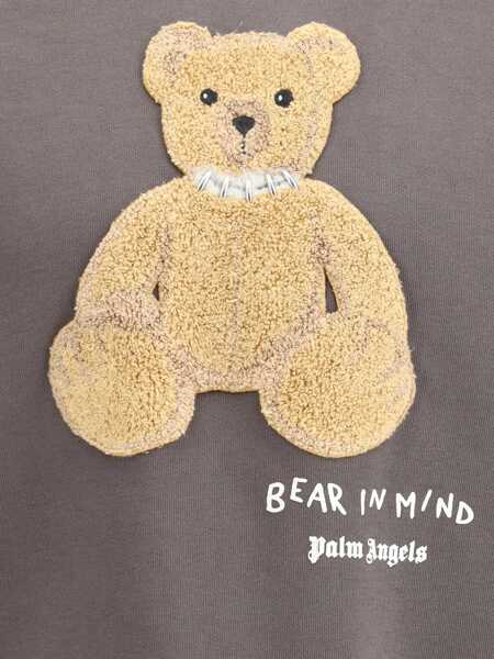Bluze de trening Palm Angels Bear in Mind Sweatshirt DARK/GREY/BROWN Barbati (BM 18923770) 3