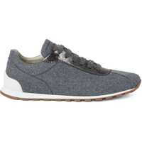 Sneakers Virgin wool flannel Sneakers Femei