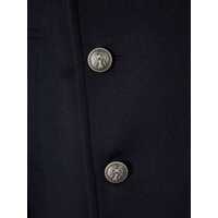 Geci Brunello Cucinelli pentru Barbati - Paltoane Brunello Cucinelli Double wool flannel Caban NAVY/PIOMBORUBINO Barbati (BM 18923812) - B-mall.ro