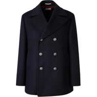 Paltoane Double wool flannel Caban Barbati