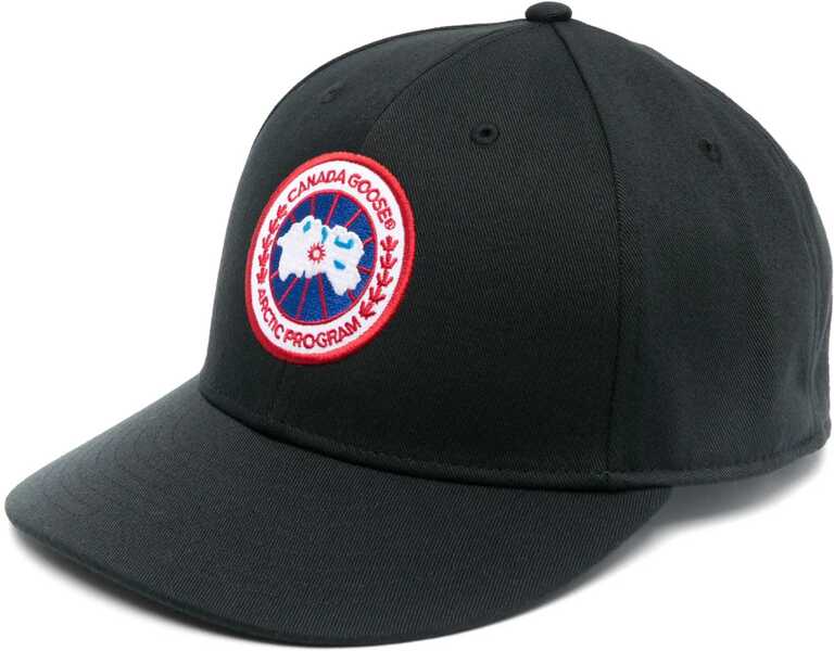 Sepci CANADA GOOSE Baseball Hat With Logo Patch BLACK Barbati (BM 18923968) 1