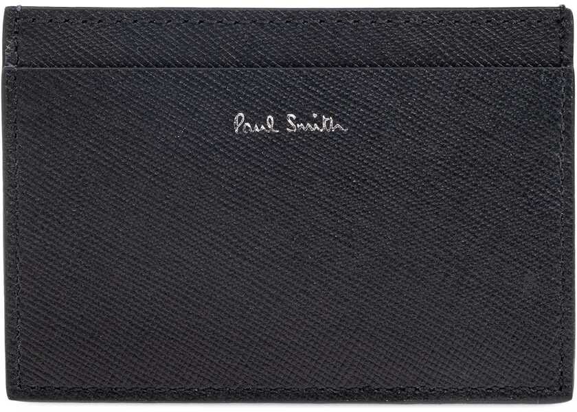 Portofele Paul Smith Pixelated Mini Card Holder BLACK Barbati (BM 18923971) 1