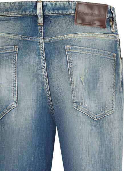 Blugi DSQUARED2 Slim Jeans NAVY BLUE Barbati (BM 18924025) 3