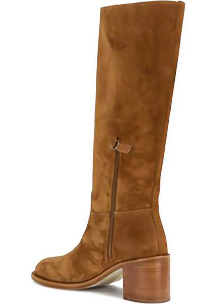 Bocanci casual Stuart Weitzman Finn high Boots DOE/LUXE SADDLE Femei (BM 18924040) 3