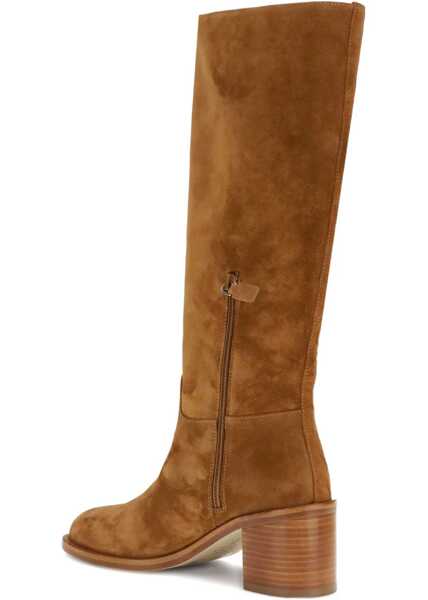 Bocanci casual Stuart Weitzman Finn high Boots DOE/LUXE SADDLE Femei (BM 18924040) 4