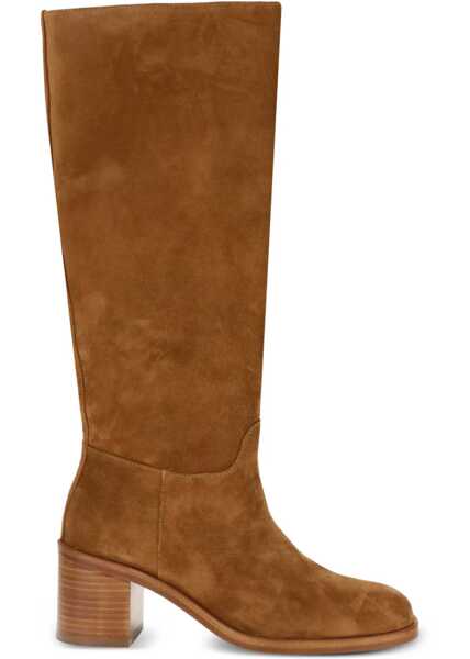 Bocanci casual Stuart Weitzman Finn high Boots DOE/LUXE SADDLE Femei (BM 18924040) 1