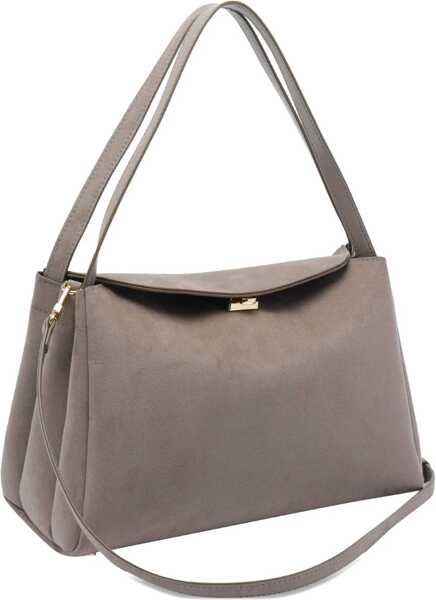 Genti de umar THEMOIR Eudora suede vegan Shoulder Bag MUD Femei (BM 18924055) 3