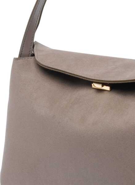 Genti de umar THEMOIR Eudora suede vegan Shoulder Bag MUD Femei (BM 18924055) 4