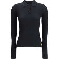 Tricouri Polo Ribbed Polo Sweater Femei