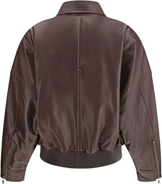 Jachete PETAR PETROV Oversized leather Jacket COFFEE Femei (BM 18924085) 2