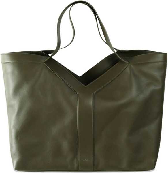 Genti de mana Saint Laurent Oversized leather Y Tote Bag LIGHT MUSK Barbati (BM 18924088) 2